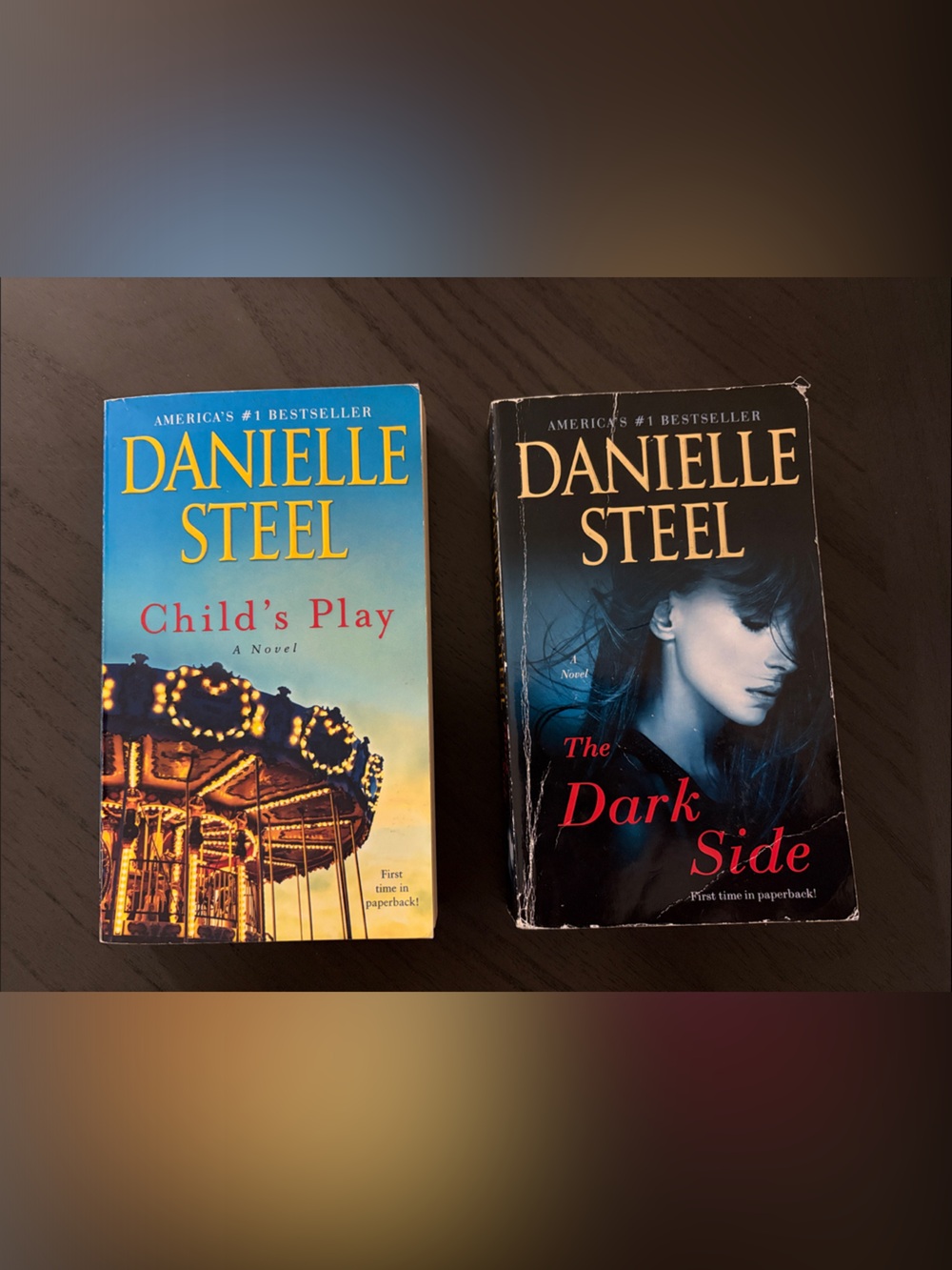 Paperback Book Set - Blue and Black Covers